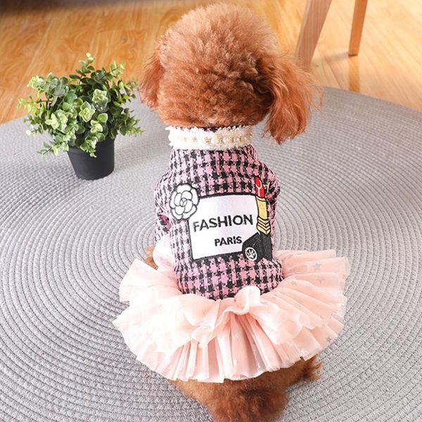 dog apparel pearl plaid clothes for small dogs girls print diamond luxur pet dresses tutu skirt wedding party autumn winter cat
dog apparel pearl plaid clothes for small dogs girls print diamond luxur pet dresses tutu skirt wedding party autumn winter cat