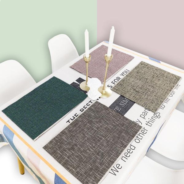 mats & pads 1pcs placemat dining table drink coasters western pad cotton linen cup mat 42*32cm cdl2314
mats & pads 1pcs placemat dining table drink coasters western pad cotton linen cup mat 42*32cm cdl2314