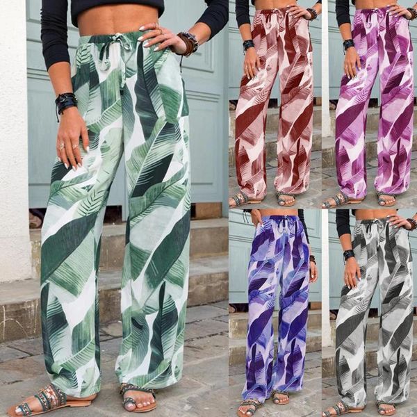 women's pants & capris 2021 women casual straight leg printed boho palazzo wide lounge loose high waist trousers hawaiian beach vacatio, Black;white
women's pants & capris 2021 women casual straight leg printed boho palazzo wide lounge loose high waist trousers hawaiian beach vacatio, Black;white