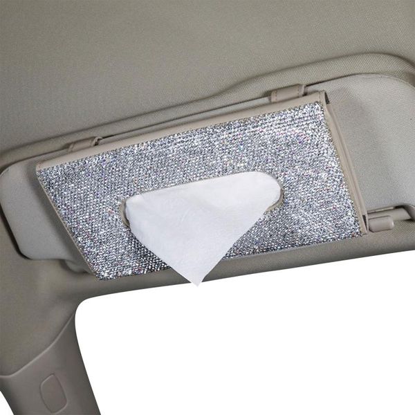 car tissue box, inlaid diamond decoration rack vehicle sunshade storage carton for automobile boxes & napkins
car tissue box, inlaid diamond decoration rack vehicle sunshade storage carton for automobile boxes & napkins