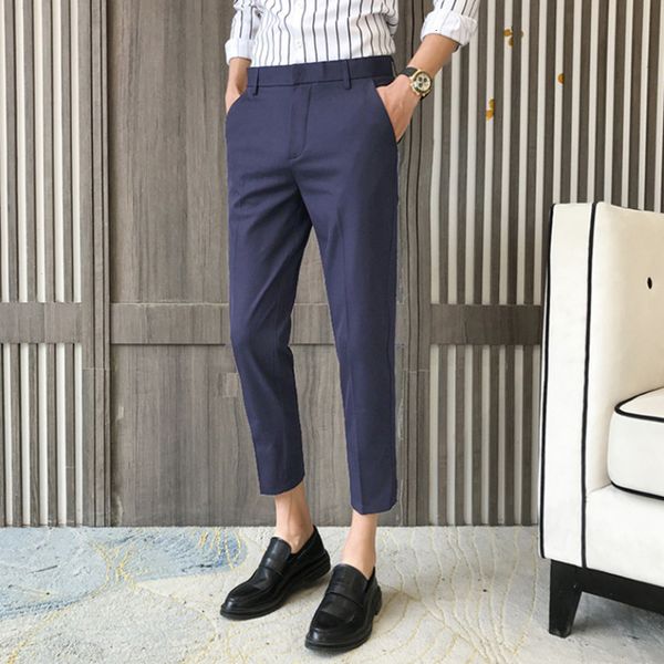 men's pants just trousers on pure cotton, order leisure pants for men of spring, slim fit, black pencil pants, light gray, dark grey, 7
men's pants just trousers on pure cotton, order leisure pants for men of spring, slim fit, black pencil pants, light gray, dark grey, 7