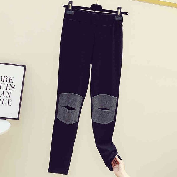 all-match pants korean style autumn women's patchwork elastic waist pencil casual comfortable trousers a3935 210428, Black;white
all-match pants korean style autumn women's patchwork elastic waist pencil casual comfortable trousers a3935 210428, Black;white