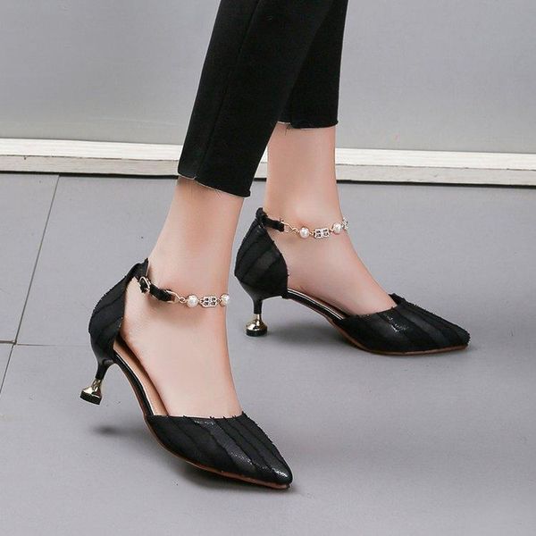 dress shoes womens party high heels spring wild fine with middle hollow single concise comfort pumps elegant wedding, Black
dress shoes womens party high heels spring wild fine with middle hollow single concise comfort pumps elegant wedding, Black
