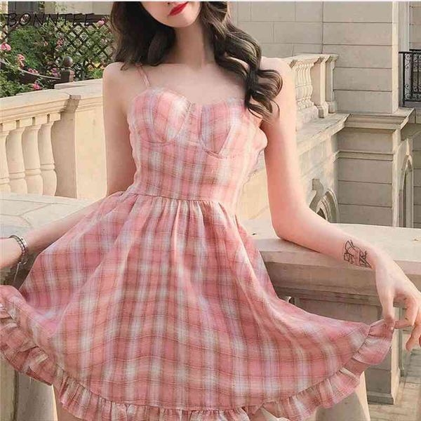 dresses women sleeveless sweetie preppy style trendy student all-match plaid casual summer square collar spaghetti strap ulzzang, Black;gray
dresses women sleeveless sweetie preppy style trendy student all-match plaid casual summer square collar spaghetti strap ulzzang, Black;gray