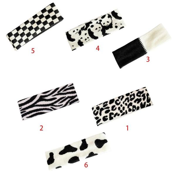 hair accessories harajuku women knitted headband black white leopard zebra panda elastic wide hairband yoga sport stretch headwrap turban
hair accessories harajuku women knitted headband black white leopard zebra panda elastic wide hairband yoga sport stretch headwrap turban