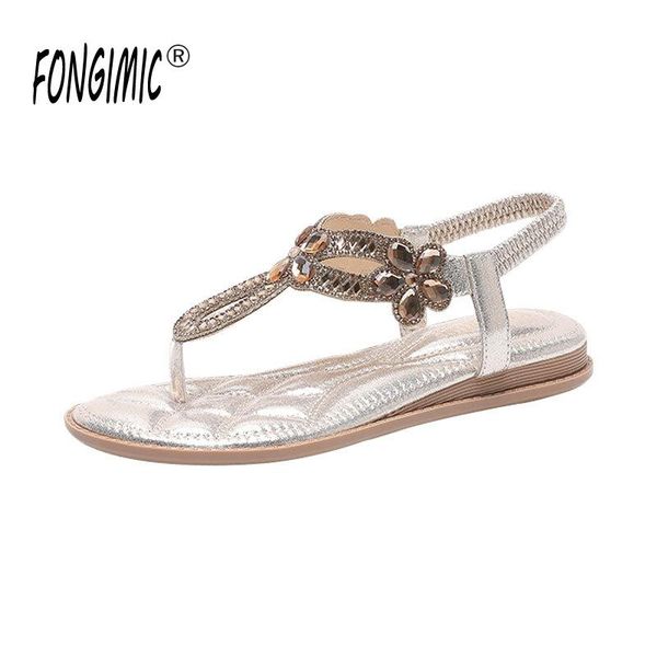 women's rhinestone flat sandals large size heel hollow bohemian comfortable shoes summer woman, Black
women's rhinestone flat sandals large size heel hollow bohemian comfortable shoes summer woman, Black