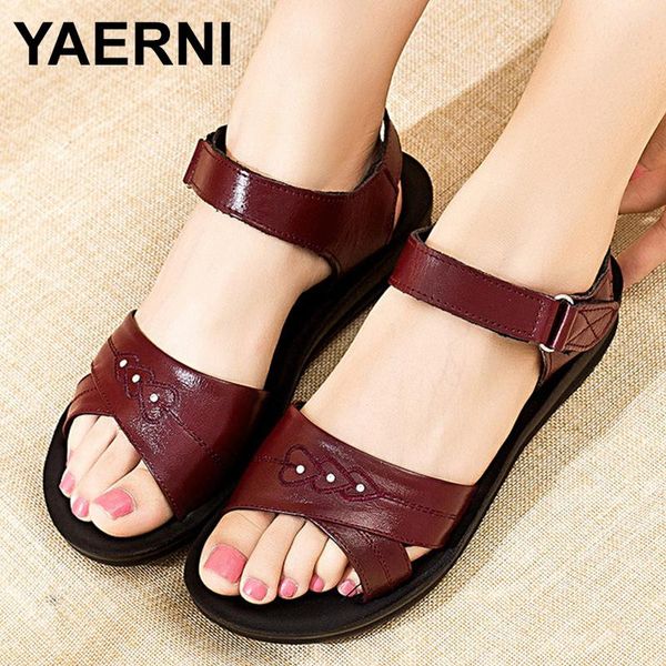 shoes woman women's summer sandals ladies flat slip on comfortable mother soft casual, Black
shoes woman women's summer sandals ladies flat slip on comfortable mother soft casual, Black
