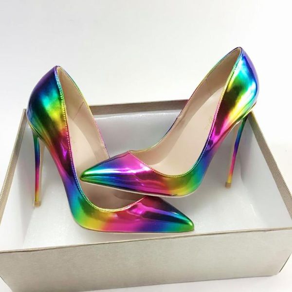 fashion women lady rainbow leather poined toe stiletto high heel pump high-heeled shoe wedding dress shoes, Black
fashion women lady rainbow leather poined toe stiletto high heel pump high-heeled shoe wedding dress shoes, Black