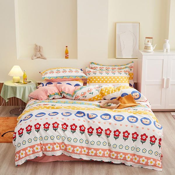 bedding sets cartoon beauty and spirited four-piece single dormitory bed sheet quilt cover small fresh three-piece set kawaii
bedding sets cartoon beauty and spirited four-piece single dormitory bed sheet quilt cover small fresh three-piece set kawaii