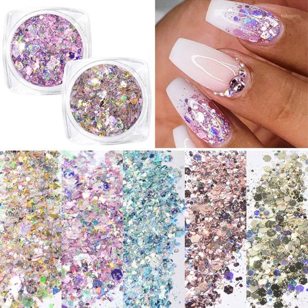 colors 3d hexagon mermaid nail glitter colorful flakes sparkly sequins manicure paillette nails art diy accessories1, Silver;gold
colors 3d hexagon mermaid nail glitter colorful flakes sparkly sequins manicure paillette nails art diy accessories1, Silver;gold
