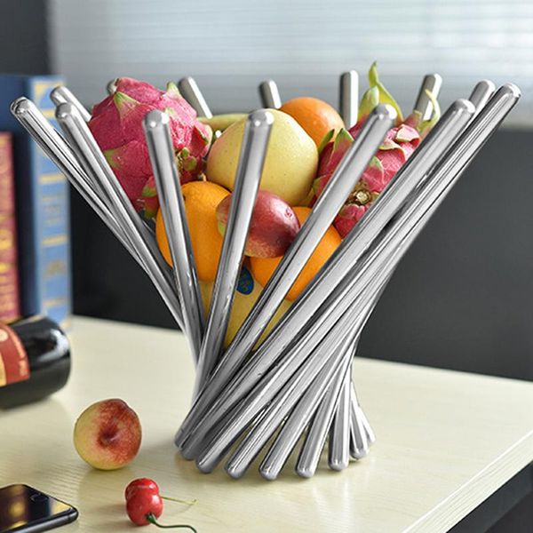 storage baskets household creative simple stainless steel folding fruit basket tray multi activity
storage baskets household creative simple stainless steel folding fruit basket tray multi activity