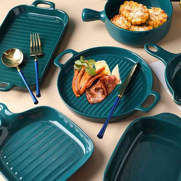european western tableware set pasta creative steak breakfast fruit household ceramic bowl plate
european western tableware set pasta creative steak breakfast fruit household ceramic bowl plate