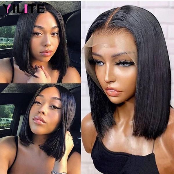 straight 13x6 lace frontal human hair wig short bod 8-14 inch transparent for women wigs, Black;brown
straight 13x6 lace frontal human hair wig short bod 8-14 inch transparent for women wigs, Black;brown