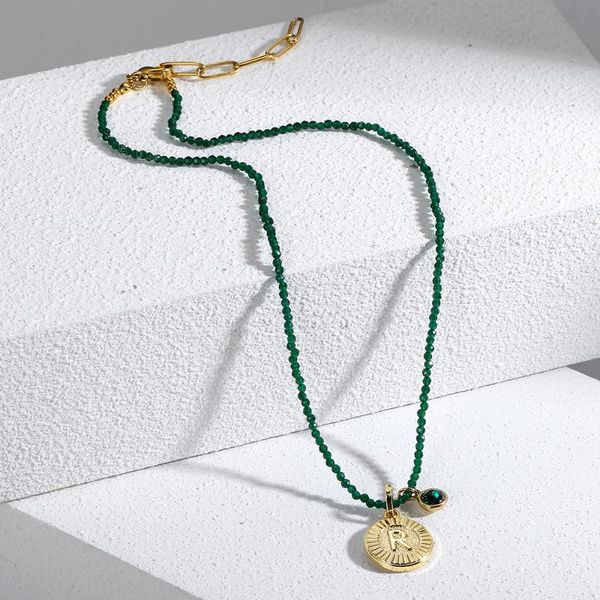 pendant necklaces fashion bobo green faceted beads a-z alphabet letter necklace for women cute name summer collier bijoux femme adjustable, Silver
pendant necklaces fashion bobo green faceted beads a-z alphabet letter necklace for women cute name summer collier bijoux femme adjustable, Silver