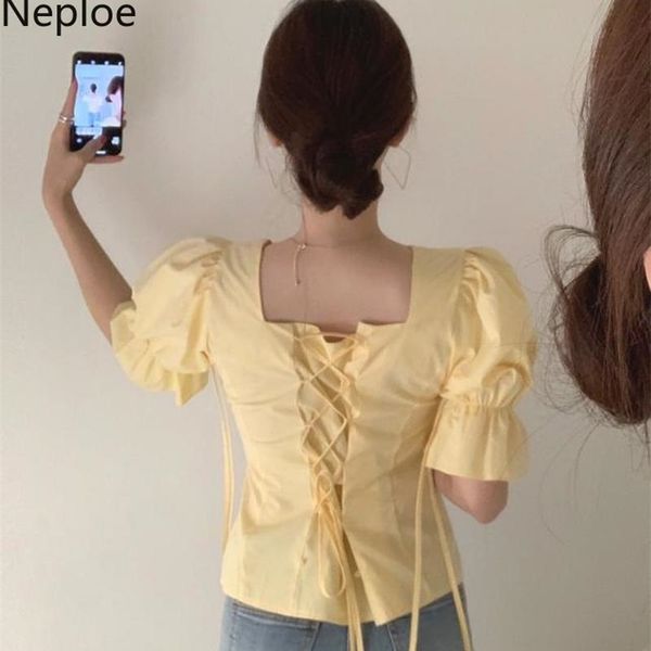lace up blouse women solid v neck flare sleeve ladies blusa shirts spring fashion casual female 1b111 210422, White
lace up blouse women solid v neck flare sleeve ladies blusa shirts spring fashion casual female 1b111 210422, White