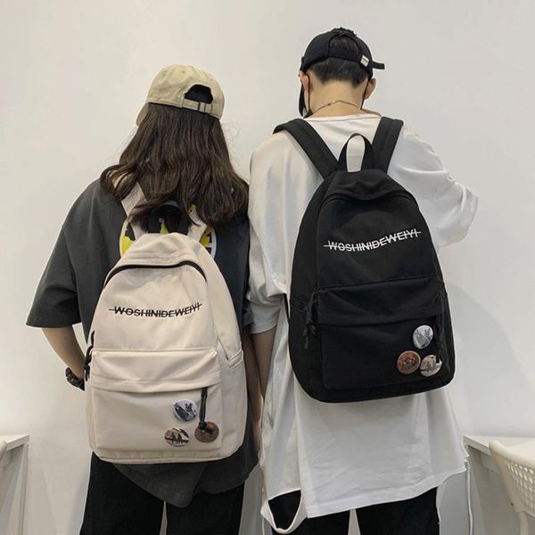 backpack 2021 women fashion waterproof nylon school bag for teenager girls boys 15.6 inch lapnotebook rucksack
backpack 2021 women fashion waterproof nylon school bag for teenager girls boys 15.6 inch lapnotebook rucksack