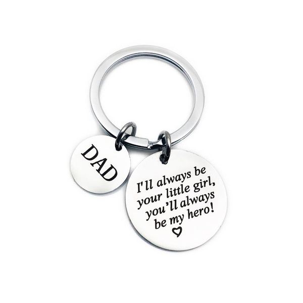 keychains oeinin simple keychain personality keychain, holiday gift and necklace round zinc alloy stainless steel brelok, Silver
keychains oeinin simple keychain personality keychain, holiday gift and necklace round zinc alloy stainless steel brelok, Silver