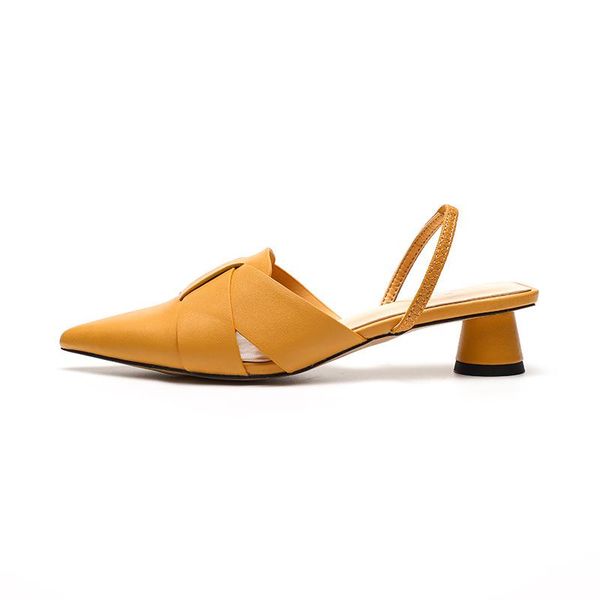 summer women's cross-belt decorative pointed toe mid-heel sandals back mix with baotou, Black
summer women's cross-belt decorative pointed toe mid-heel sandals back mix with baotou, Black