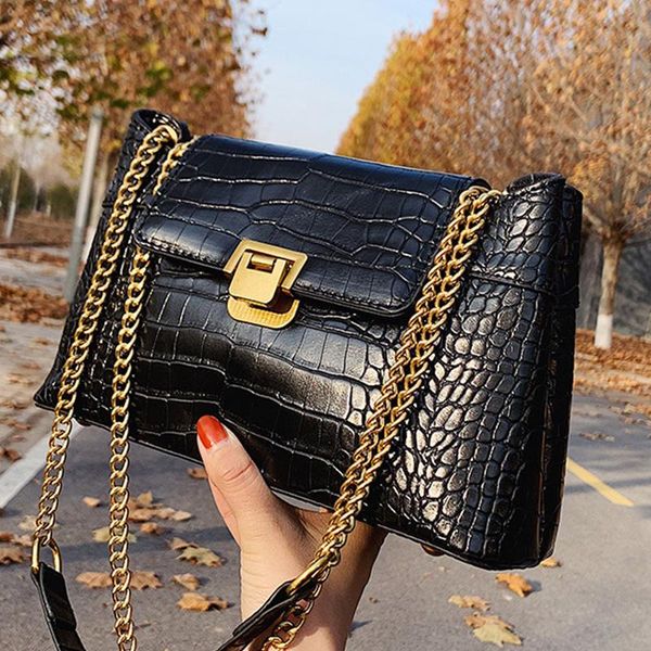 evening bags luxury designer shoulder for women 2021 crocodile pattern pu leather solid color crossbody handbag female bolsos
evening bags luxury designer shoulder for women 2021 crocodile pattern pu leather solid color crossbody handbag female bolsos