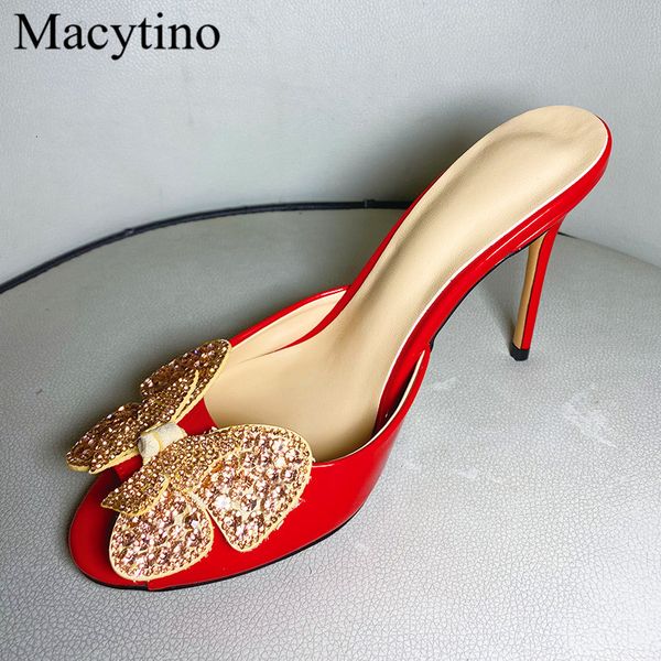 slippers summer ladies party stiletto bowknot rhinestone decoration round toe high heels red gold black fui8
slippers summer ladies party stiletto bowknot rhinestone decoration round toe high heels red gold black fui8