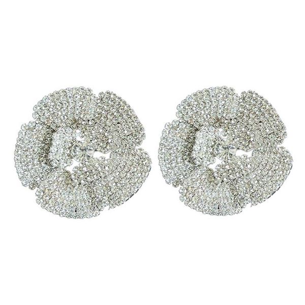 stud full rhinestone crystal earrings for women oversize flower party weddings jewelry gifts, Golden;silver
stud full rhinestone crystal earrings for women oversize flower party weddings jewelry gifts, Golden;silver