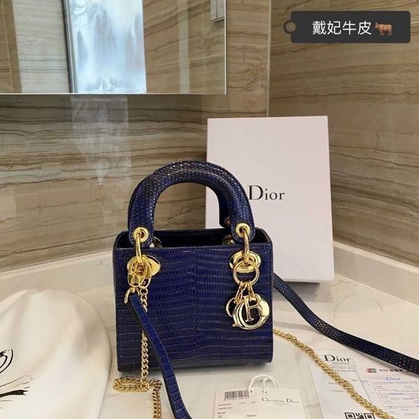 d di 's 2021 casual and fashionable hand-held snakeskin princess leather bag zly flkl