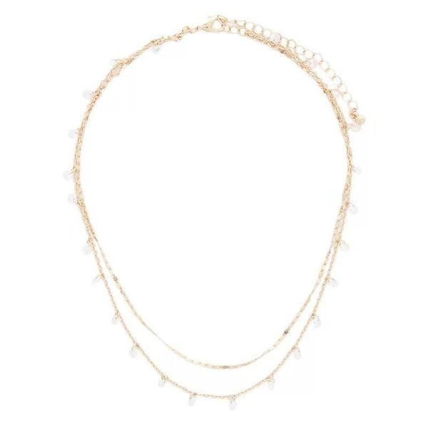 chokers crystal pendant multilayer choker necklace for women gold silver handmade chain female necklaces fashion jewelry summer gift, Golden;silver
chokers crystal pendant multilayer choker necklace for women gold silver handmade chain female necklaces fashion jewelry summer gift, Golden;silver