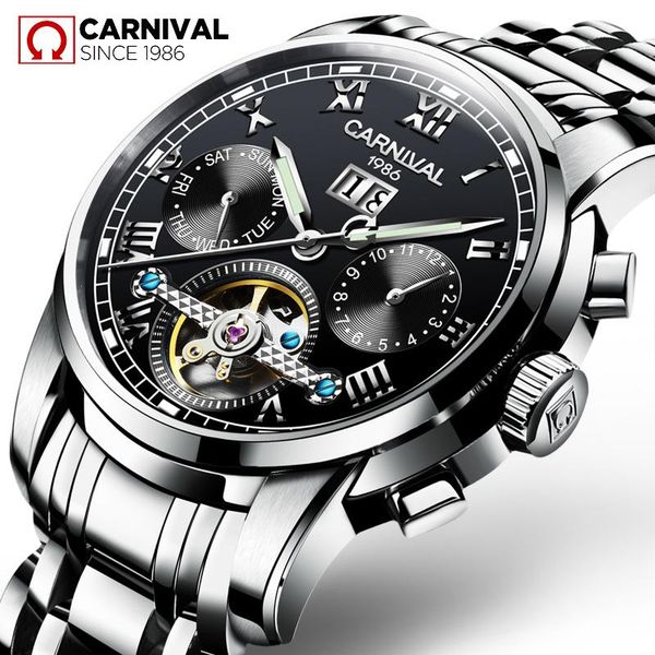 the latest 2021 original karneval männer automatische mechanische skeleton armbanduhr rand luxus wasserdichte edelstahl wristwatches, Slivery;brown
the latest 2021 original karneval männer automatische mechanische skeleton armbanduhr rand luxus wasserdichte edelstahl wristwatches, Slivery;brown