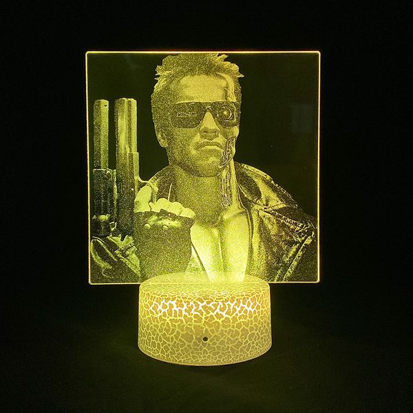 acrylic 3d led picture lamp night light smart phone control the terminator schwarzenegger bedside nightlight fans holiday gift
acrylic 3d led picture lamp night light smart phone control the terminator schwarzenegger bedside nightlight fans holiday gift