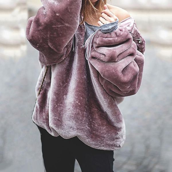 women's hoodies & sweatshirts women autumn winter plush hoodie thick drawstring hooded sweatshirt pullover female casual warm oversized, Black
women's hoodies & sweatshirts women autumn winter plush hoodie thick drawstring hooded sweatshirt pullover female casual warm oversized, Black