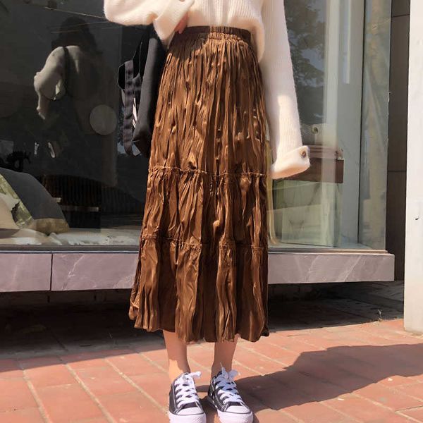 verhellen velvet pleated skirts woman korean style wild casual ladies skirt spring and autumn fashion women skirts female 210706, Black
verhellen velvet pleated skirts woman korean style wild casual ladies skirt spring and autumn fashion women skirts female 210706, Black