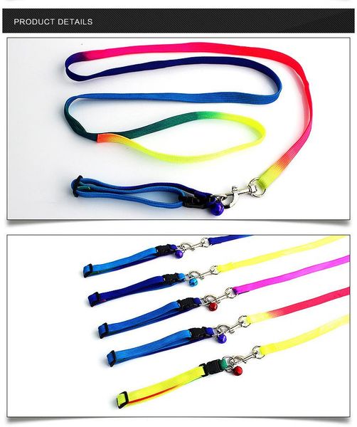 colorful pet neck belt traction adjustable collar rope dog supplies collars & leashes
colorful pet neck belt traction adjustable collar rope dog supplies collars & leashes