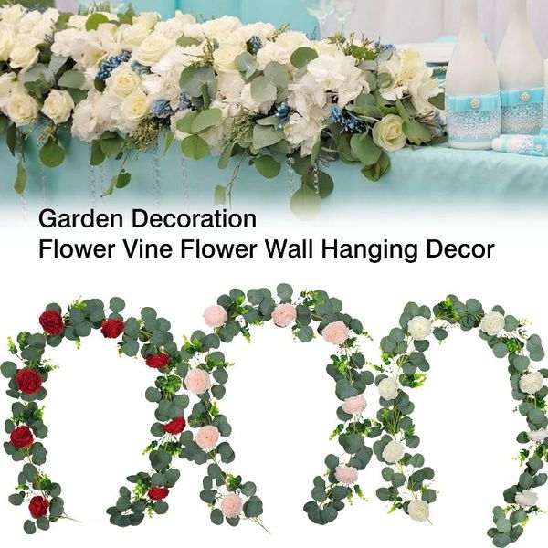 garden decoration garland lifelike greenery table runner wedding/party/garden home rose rattan simulation flower vine decorative flowers & w
garden decoration garland lifelike greenery table runner wedding/party/garden home rose rattan simulation flower vine decorative flowers & w