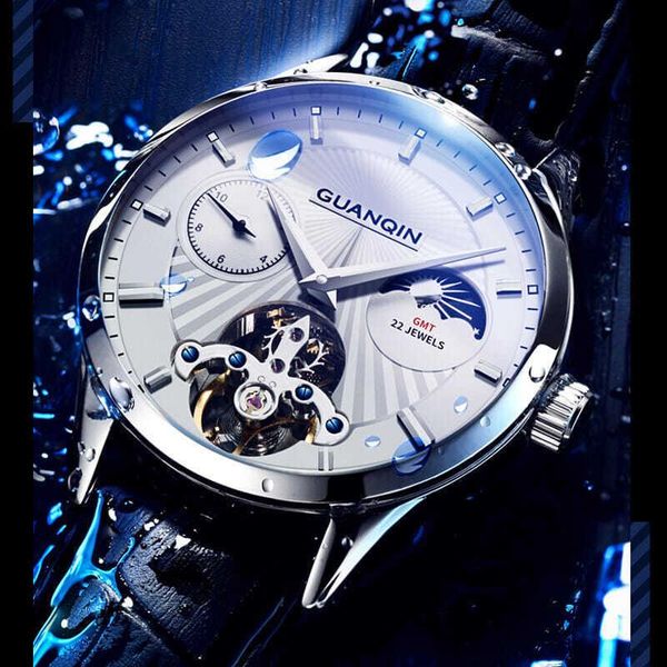 wristwatches guanqin (guanqin) genuine watch swiss quality men's mechanical automatic fashion trend, Slivery;brown
wristwatches guanqin (guanqin) genuine watch swiss quality men's mechanical automatic fashion trend, Slivery;brown