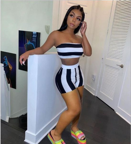 women's tracksuits striped 2 piece set-shorts party club short and motorcycle shorts set sportswear two summer-set 2021, Gray
women's tracksuits striped 2 piece set-shorts party club short and motorcycle shorts set sportswear two summer-set 2021, Gray