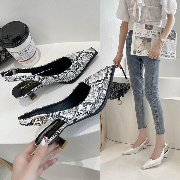 sandals spring and summer retro french style baotou square half sandal back trip strap middle heel fashion versatile shallow mouth l, Black
sandals spring and summer retro french style baotou square half sandal back trip strap middle heel fashion versatile shallow mouth l, Black