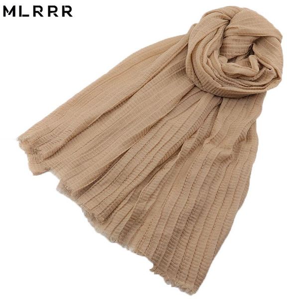 scarves mlrrr fashion solid color striped wrinkle female long scarf travel holiday big shawl, Blue;gray
scarves mlrrr fashion solid color striped wrinkle female long scarf travel holiday big shawl, Blue;gray