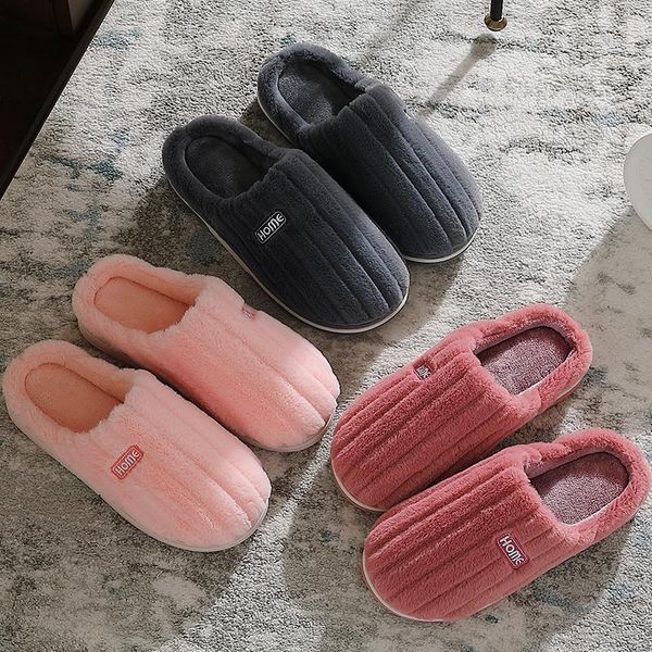 slippers winter household cotton shoes warm plus fleece soft sole indoor bedroom anti-slip slides support the washing machine, Black
slippers winter household cotton shoes warm plus fleece soft sole indoor bedroom anti-slip slides support the washing machine, Black