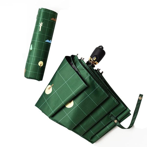 umbrellas 2021 green automatic umbrella rain women windproof parasol sun man auto three folding anti uv lady
umbrellas 2021 green automatic umbrella rain women windproof parasol sun man auto three folding anti uv lady