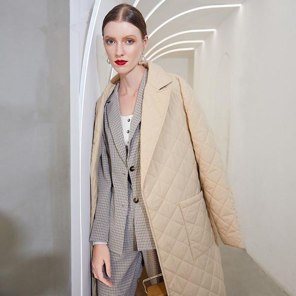 women's trench coats zoki winter cotton women warm solid long coat mujer outwear lace up luxury autumn korean fashion 2021, Tan;black
women's trench coats zoki winter cotton women warm solid long coat mujer outwear lace up luxury autumn korean fashion 2021, Tan;black