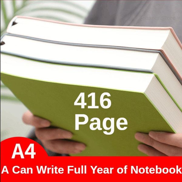 notebook a4 large soft leather ultra-thick grid handbook blank page diary cornell notepad office stationery notepads, Purple;pink
notebook a4 large soft leather ultra-thick grid handbook blank page diary cornell notepad office stationery notepads, Purple;pink