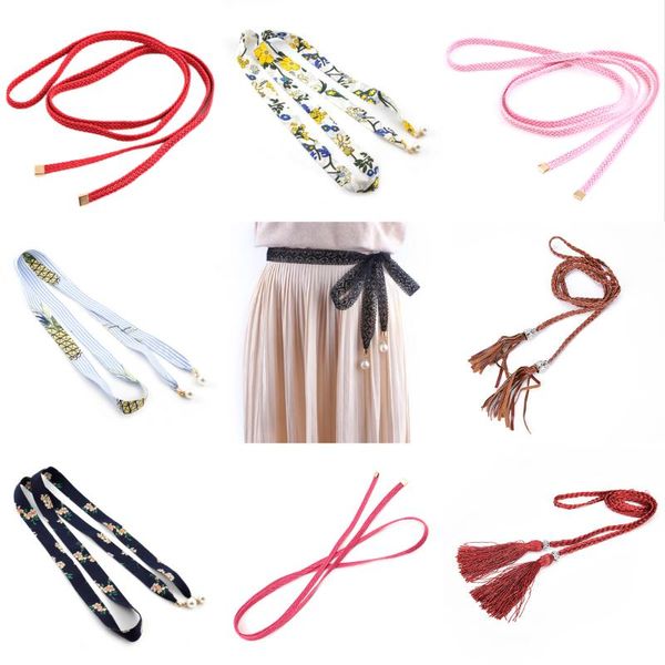 elastic woven rope waist vintage belts women leaves shaped dress cummerbunds waistband for, Black;brown
elastic woven rope waist vintage belts women leaves shaped dress cummerbunds waistband for, Black;brown
