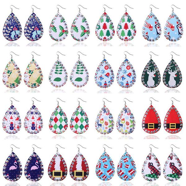 dangle & chandelier 2021 christmas tree deer faux leather earrings fashion snowman lightweight leaf teadrop, Silver
dangle & chandelier 2021 christmas tree deer faux leather earrings fashion snowman lightweight leaf teadrop, Silver