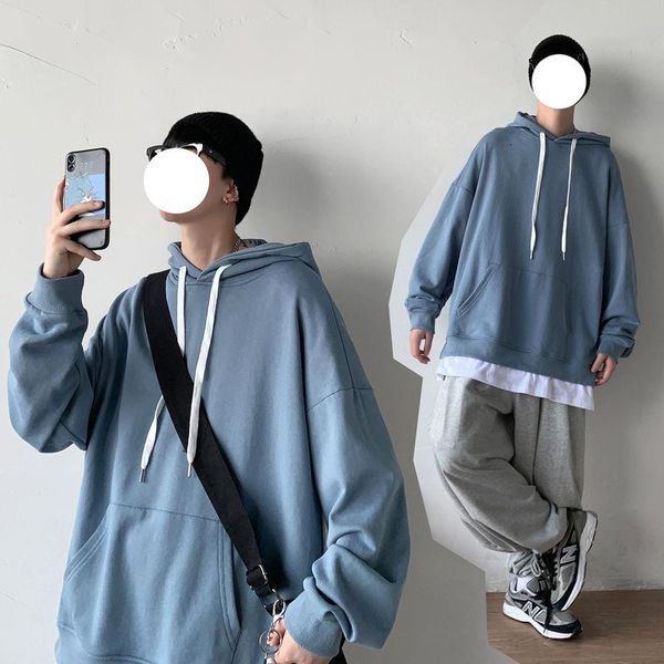 men's hoodies & sweatshirts korean fake two-piece fashion casual hooded sweatshirt men streetwear loose hip-hop pullover hoodie mens ho, Black
men's hoodies & sweatshirts korean fake two-piece fashion casual hooded sweatshirt men streetwear loose hip-hop pullover hoodie mens ho, Black