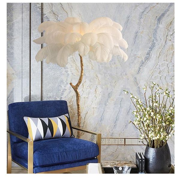 nordic ostrich feather floor lamp stand led light copper modern interior indoor lighting decor home lights lamps
nordic ostrich feather floor lamp stand led light copper modern interior indoor lighting decor home lights lamps