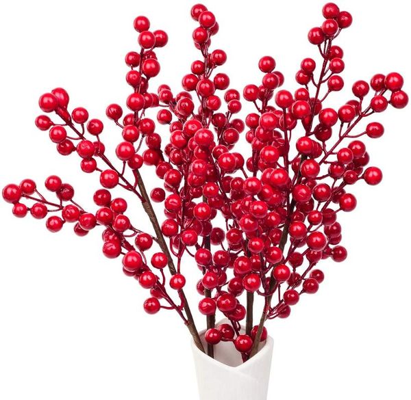 party decoration artificial red berry stems christmas berries for festival holiday crafts home decor burgundy floral tree
party decoration artificial red berry stems christmas berries for festival holiday crafts home decor burgundy floral tree