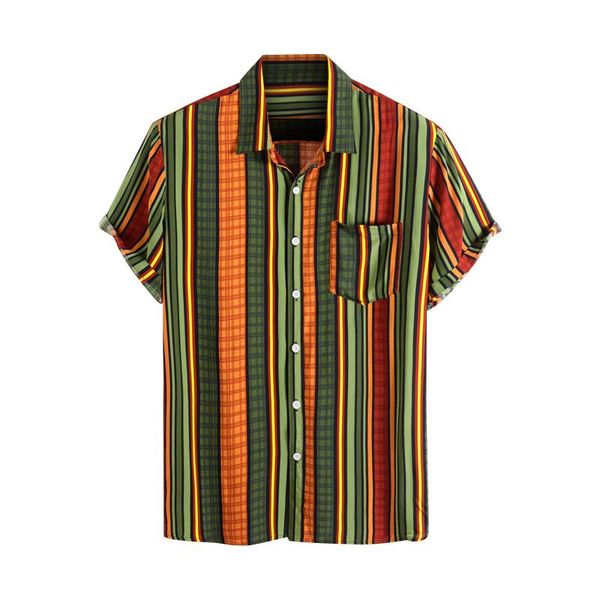 men's t-shirts striped hawaiian mens t shirts short sleeve button turndown collar beach chemises homme de couture grande taille 2021#4, White;black
men's t-shirts striped hawaiian mens t shirts short sleeve button turndown collar beach chemises homme de couture grande taille 2021#4, White;black