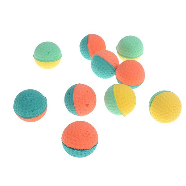cat toys 10pcs/lot soft foam play balls for pet kitten activity funny toy ball supply
cat toys 10pcs/lot soft foam play balls for pet kitten activity funny toy ball supply