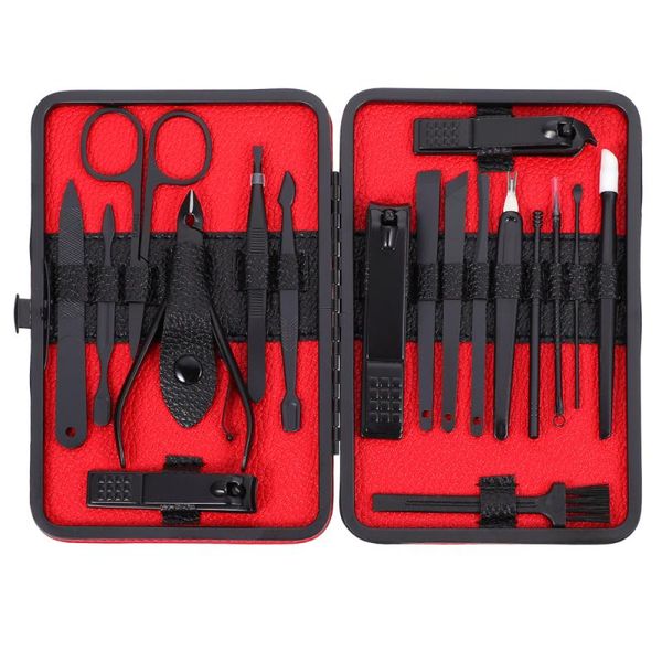set/18pcs professional nail clippers useful pedicure trimmer home tool brushes, Yellow
set/18pcs professional nail clippers useful pedicure trimmer home tool brushes, Yellow