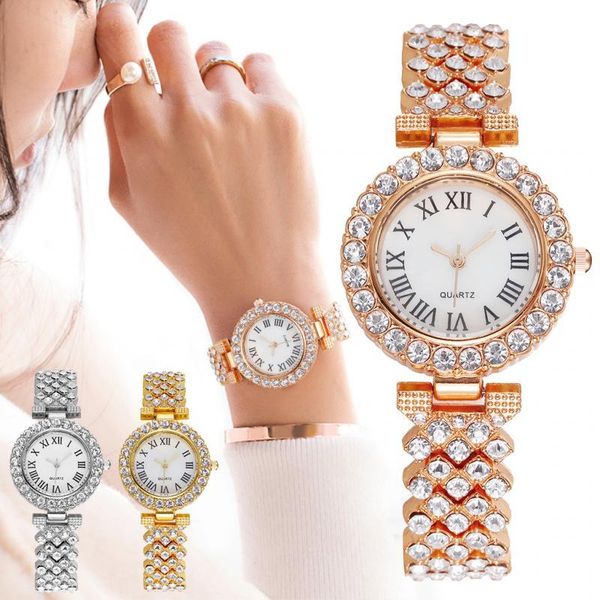 wristwatches luxury bracelet watch women quartz rhinestone fashion lady wristwatch clock relogio feminino, Slivery;brown
wristwatches luxury bracelet watch women quartz rhinestone fashion lady wristwatch clock relogio feminino, Slivery;brown